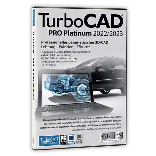 TurboCAD Pro Platinum 2022/2023