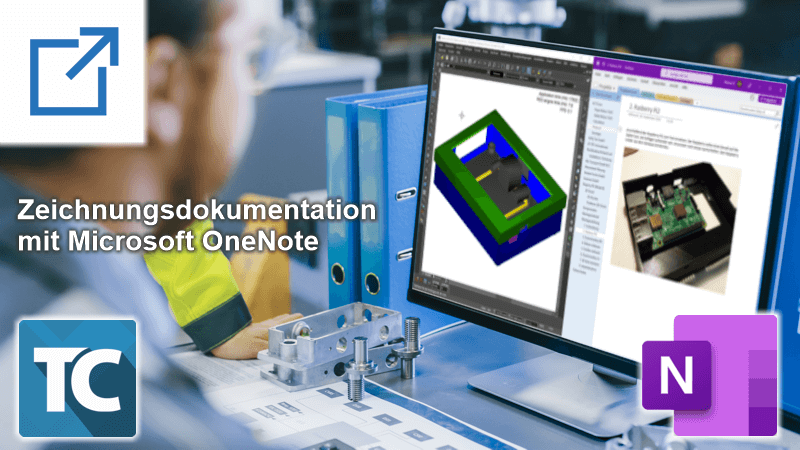 FileLinker TurboCAD OneNote